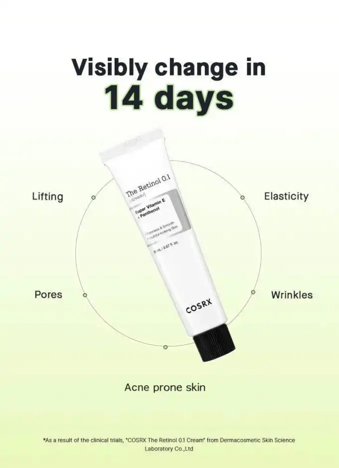 COSRX The Retinol 0.1 Cream - Image 8